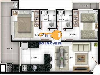 Apartamento à venda com 3 quartos, 126m² - Foto 15